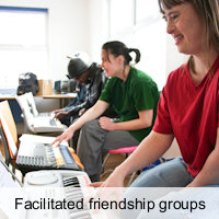 Facilitated friendship groups