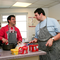 Cooking at The Bridge